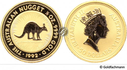 1/2 Oz Australian Nugget/Kangaroo