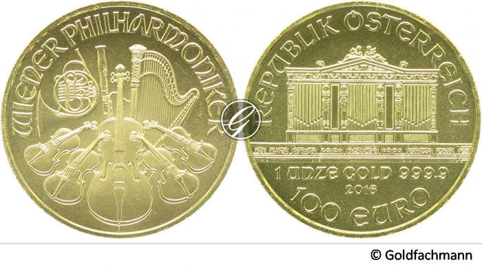 1 Oz Wiener Philharmoniker