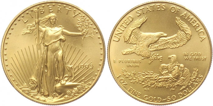 1 Oz American Eagle bis 2021