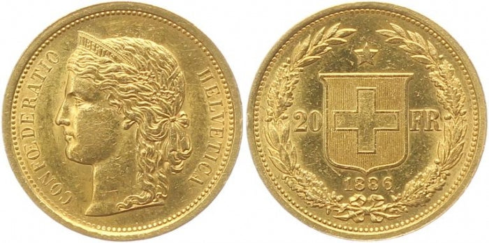 20 Franken Helvetia