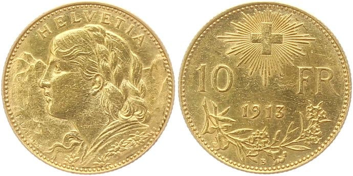 10 Franken Vreneli