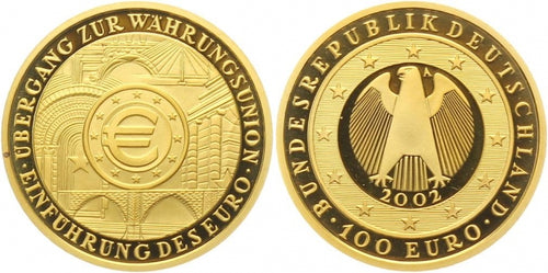 100 € 2002 Einführung