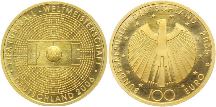 100 € 2005 FIFA Fußball WM 2006