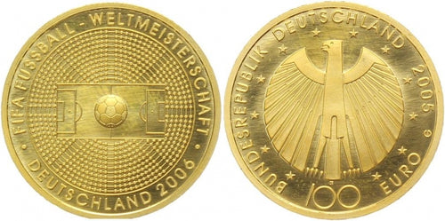 100 € 2005 FIFA Fußball WM 2006