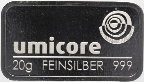 20 g Feinsilberbarren