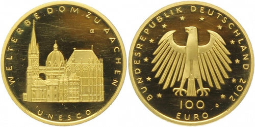 100 € 2012 Aachner Dom