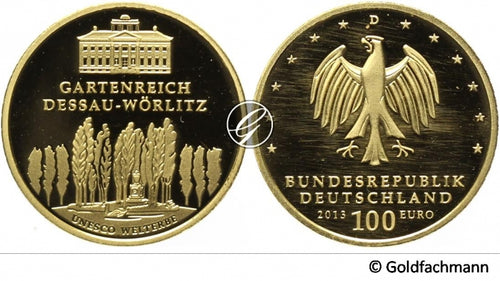 100 € 2013 Dessau-Wörlitz