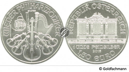 1 Oz Wiener Philharmoniker (Silber) - diff.
