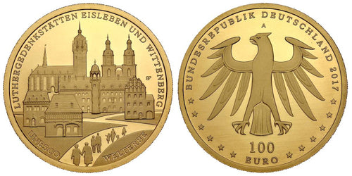 100 € 2017 Luthergedenkstätten