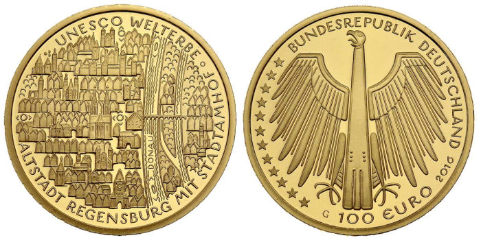 100 € 2016 Altstadt Regensburg